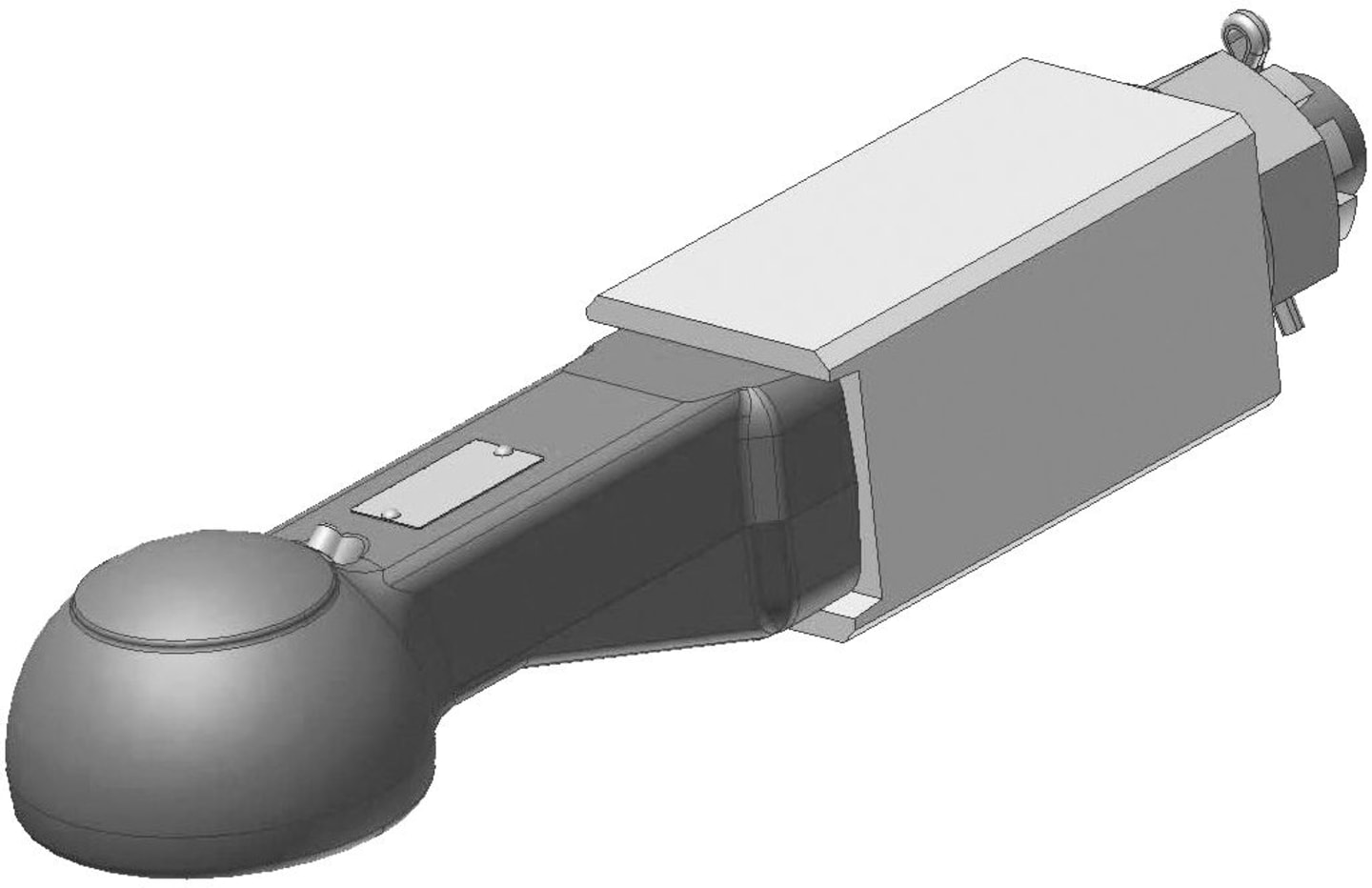 Rockinger Kalotte "ROE57L007", für Vebindung mit Kugelkupplung Ø 80 mm nach ISO 24347 für Gelenk- und Starrdeichselanhänger, ROE57L007