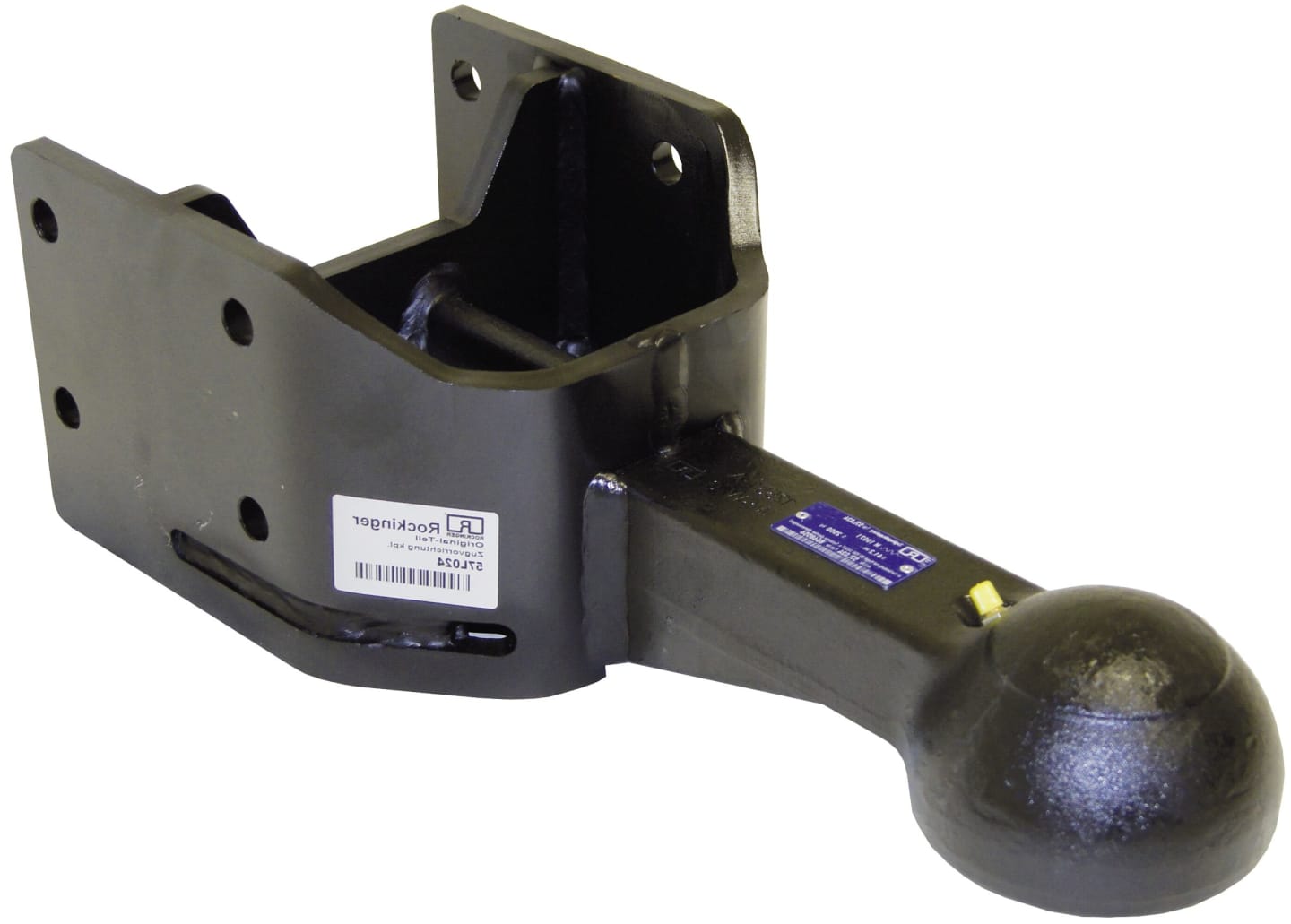 Rockinger Kalotte "ROE57L024", Ø 80 mm Kugelkupplung nach ISO 24347 für Krone Big Pack und CNH Strohpresse BB 890 – 1290, ROE57L024