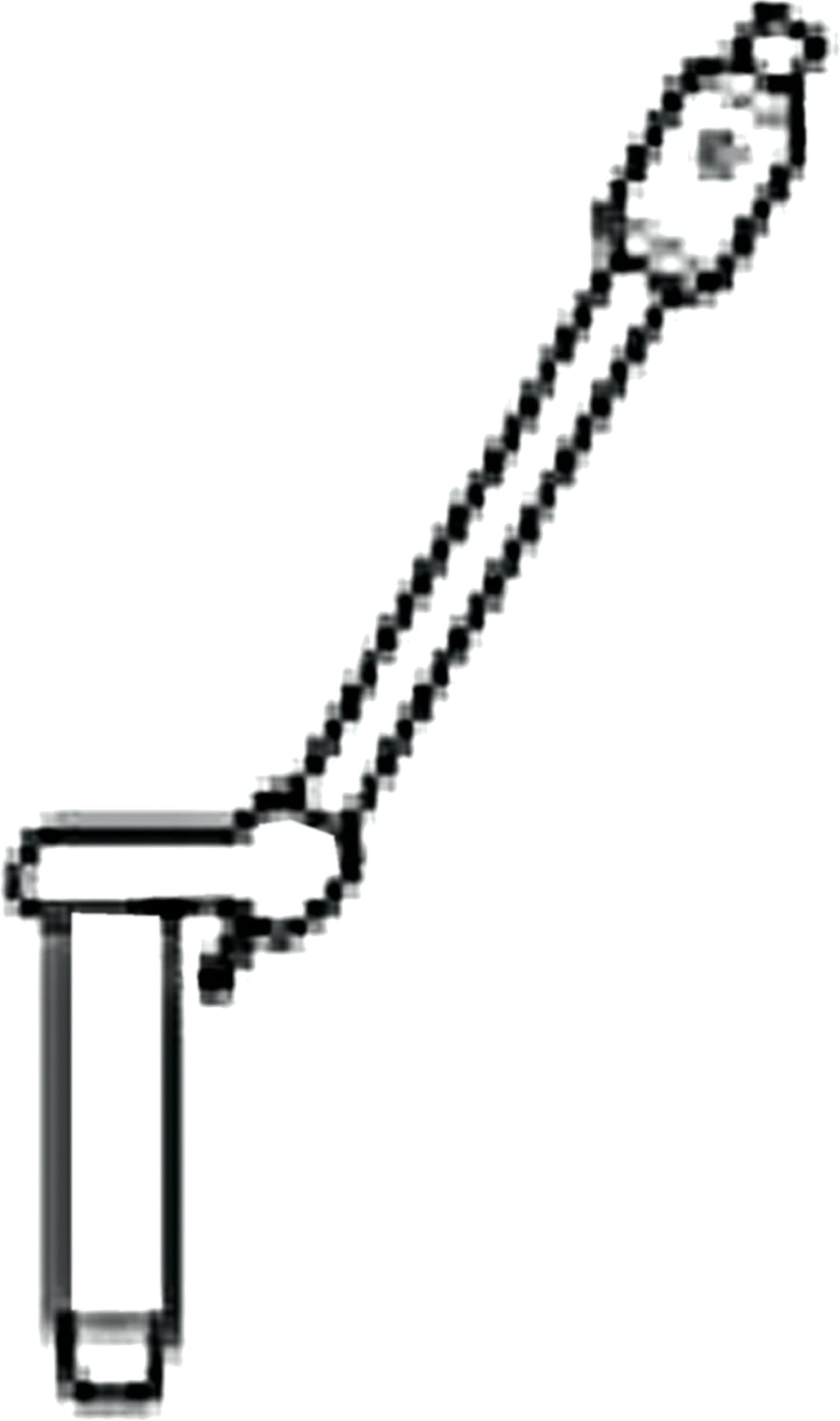 Rockinger Anhängebolzen 345 mm mit Zugsicherung, für Anhängekupplung "RO810B", ROE67075