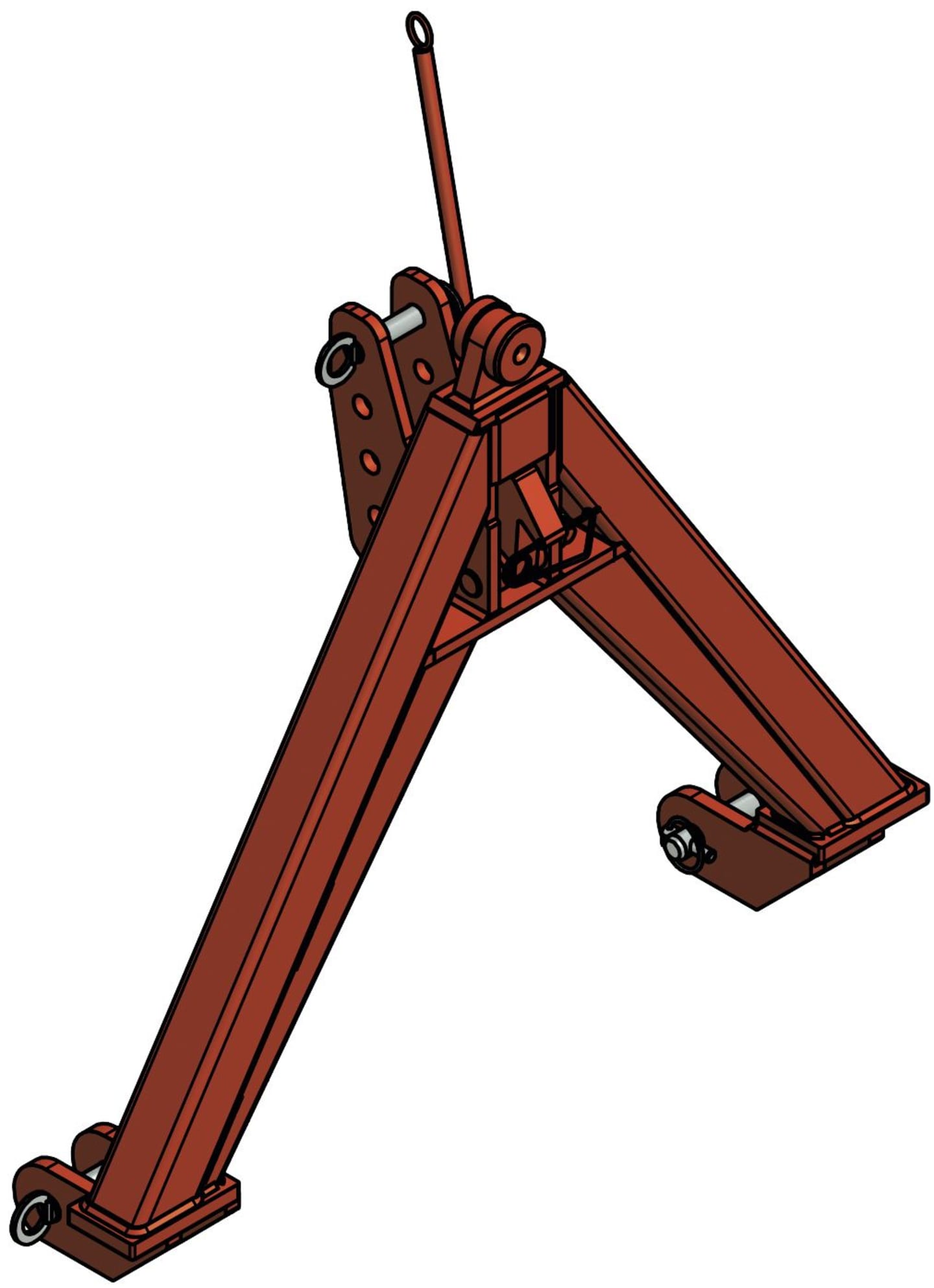 Schneider Schlepperdreieck Kat. 1 Handgriff einteilig
