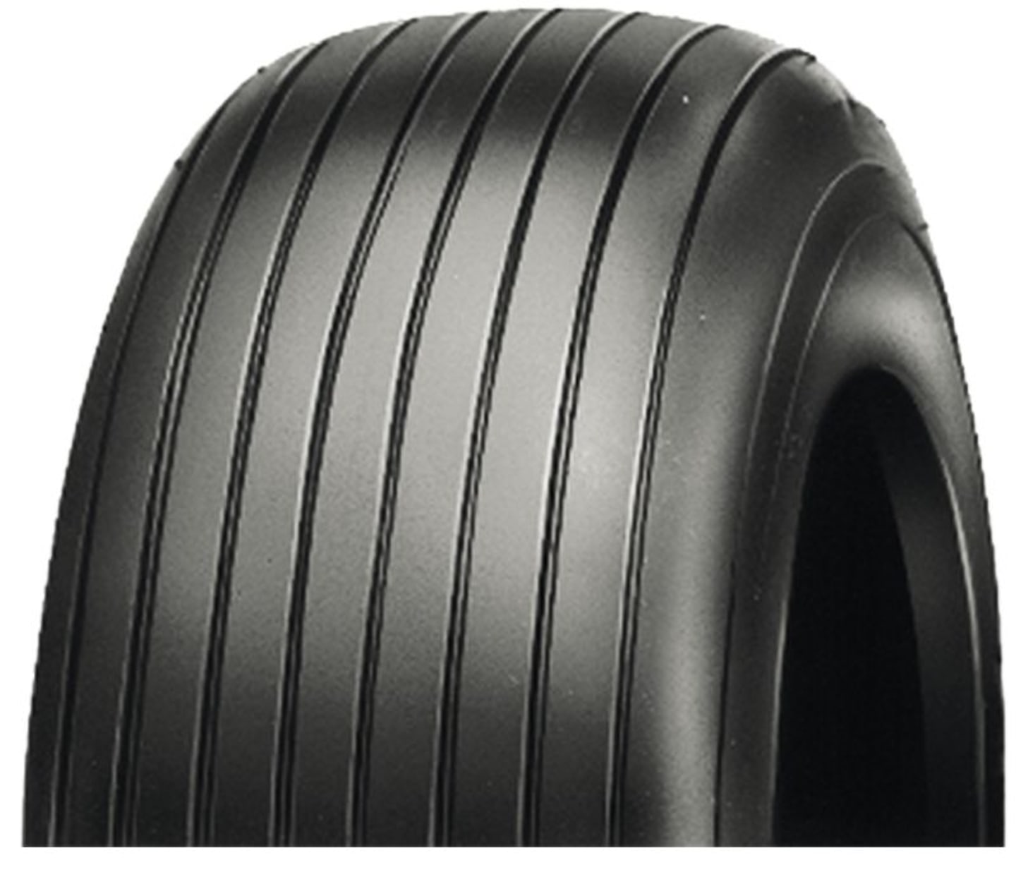 Starco Komplettrad 16x6.50 - 8 6 PR Rille, Felge Stahlblech, silber lackiert, Kugellager, Nabe 25 x 73 mm