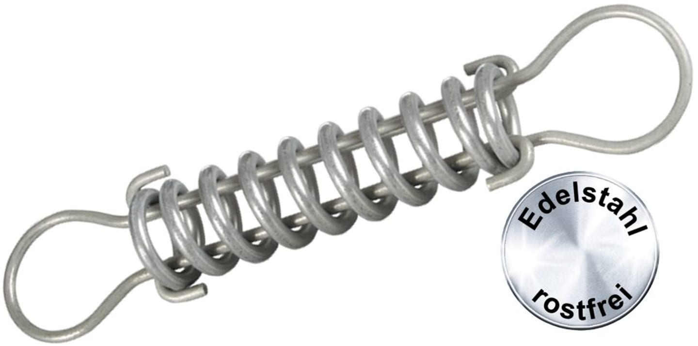 Patura Spannfeder Edelstahl, für Stahldraht bis 1,6 mm, 162600