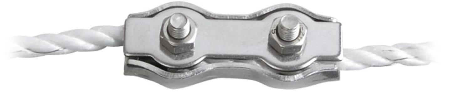 Patura Seilverbinder Edelstahl für Weidezaunseile bis 6 mm