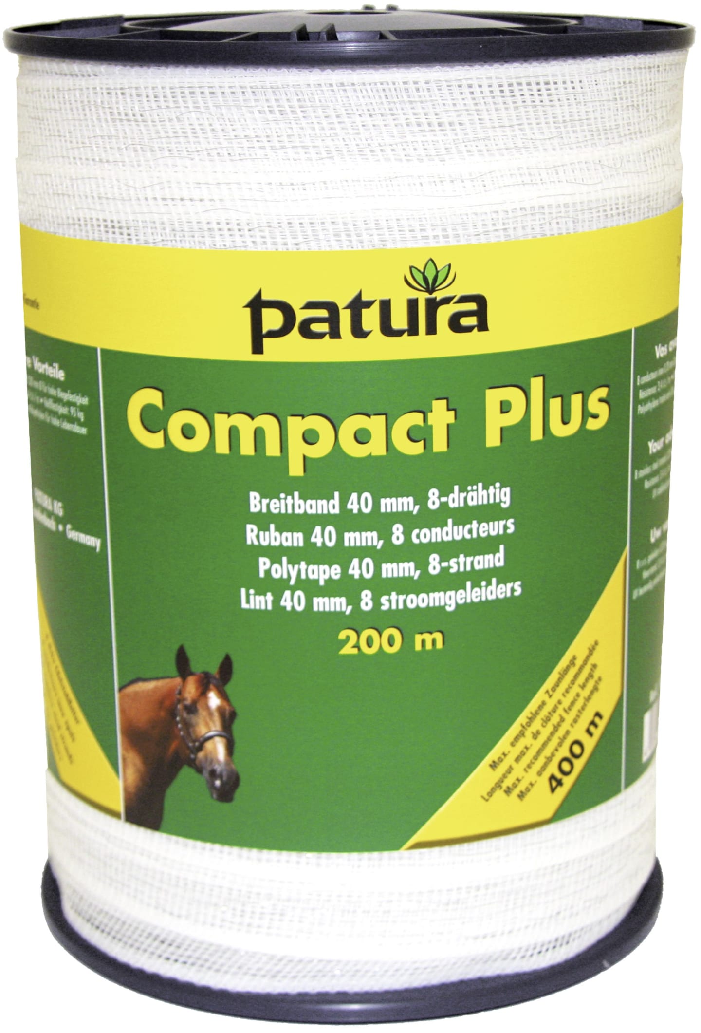 Patura Breitband "Compact Plus" weiß 40 mm/200 m, 188600