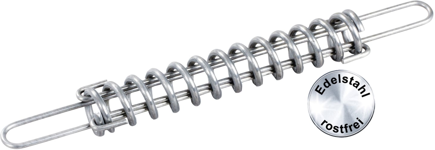 Patura Spannfeder Edelstahl, für Stahldraht bis 2,5 mm und HippoWire, 162700