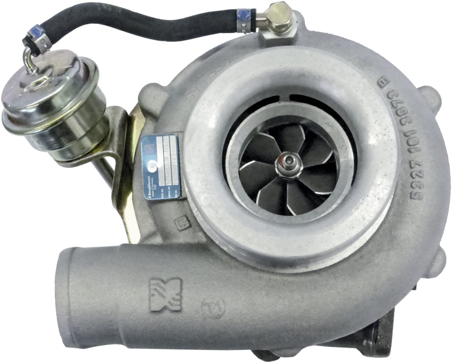 BTS BorgWarner Turbolader für Fendt 718 Vario, 820 Vario, 820 Vario Greentec