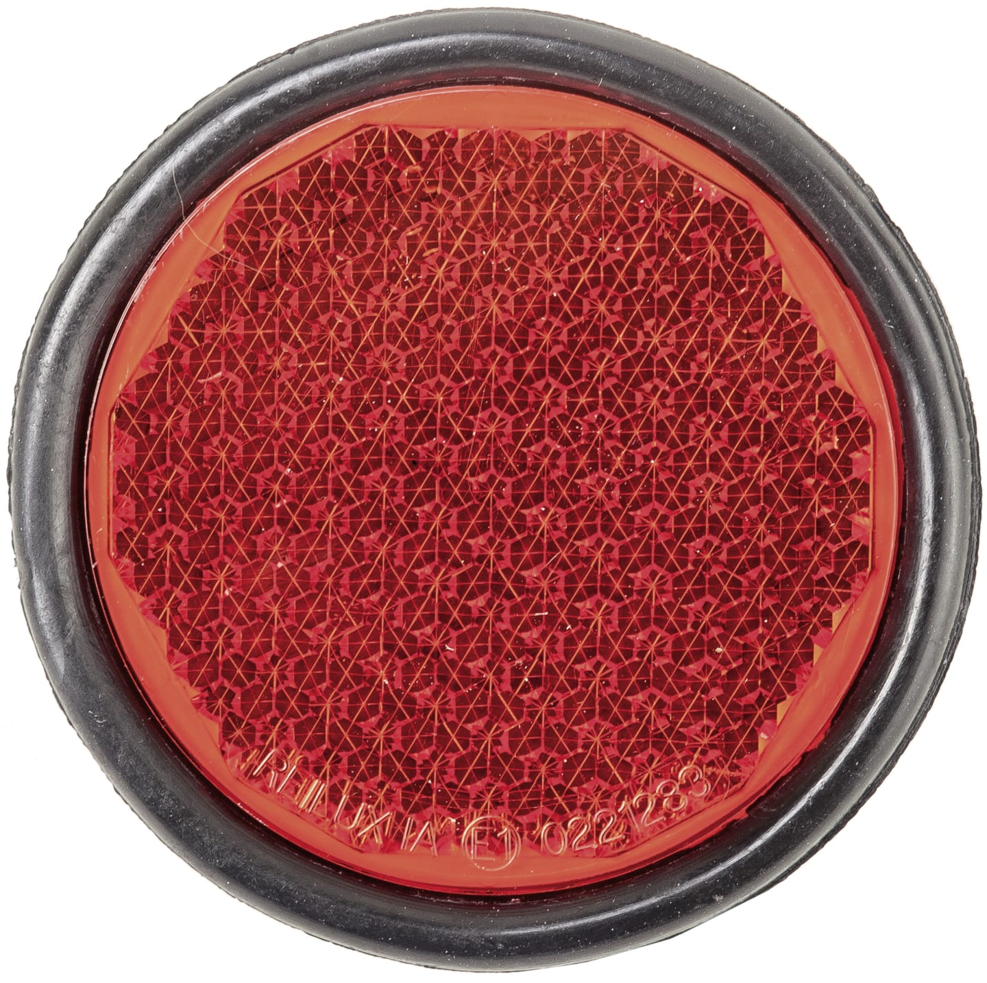 Herth + Buss Rückstrahler rot, rund, geschraubt; M 5, Ø 90 mm, 78 623 016