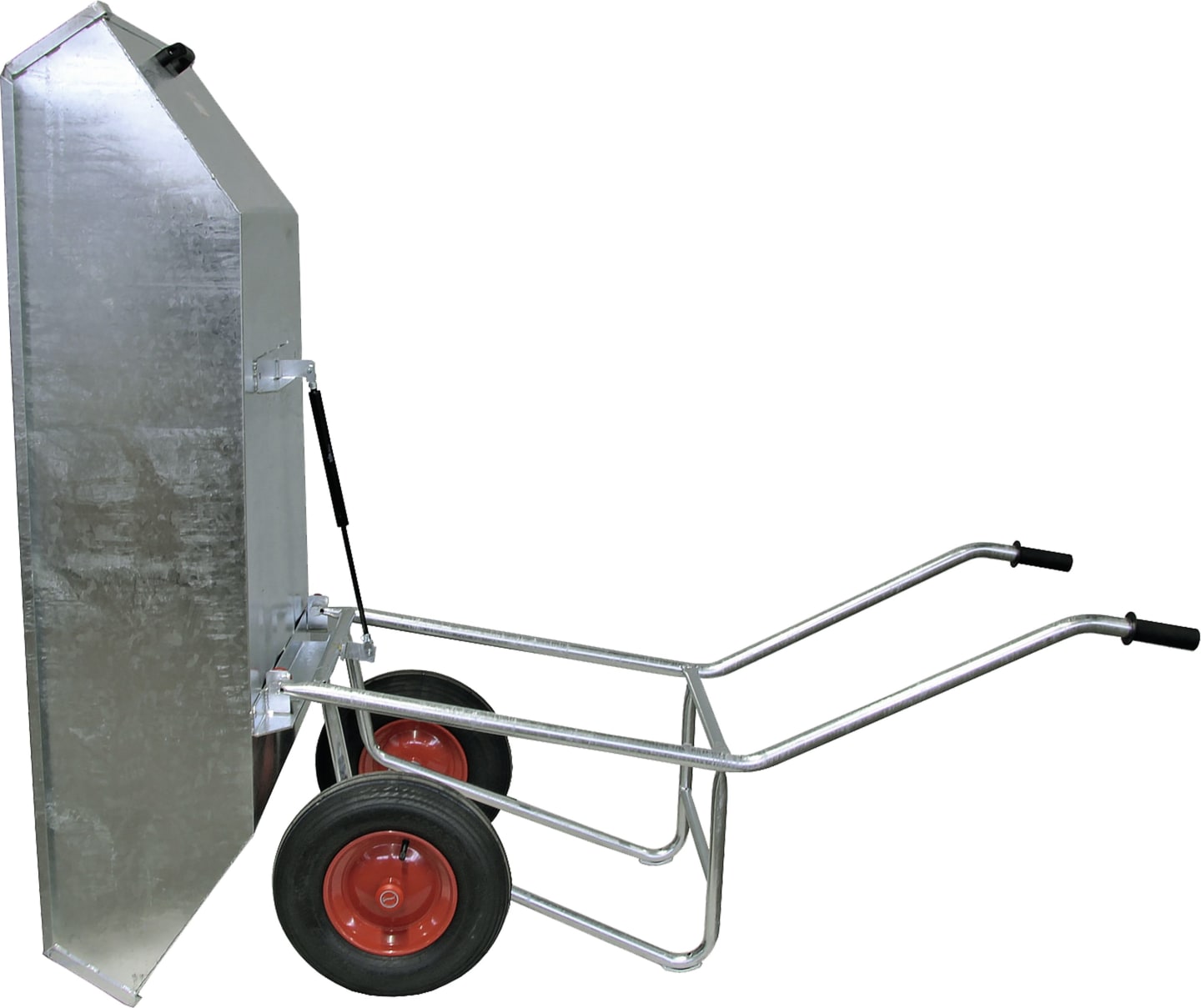 Growi® Kippkuli 450 l, Metall, feuerverzinkt, kippbar, 10610