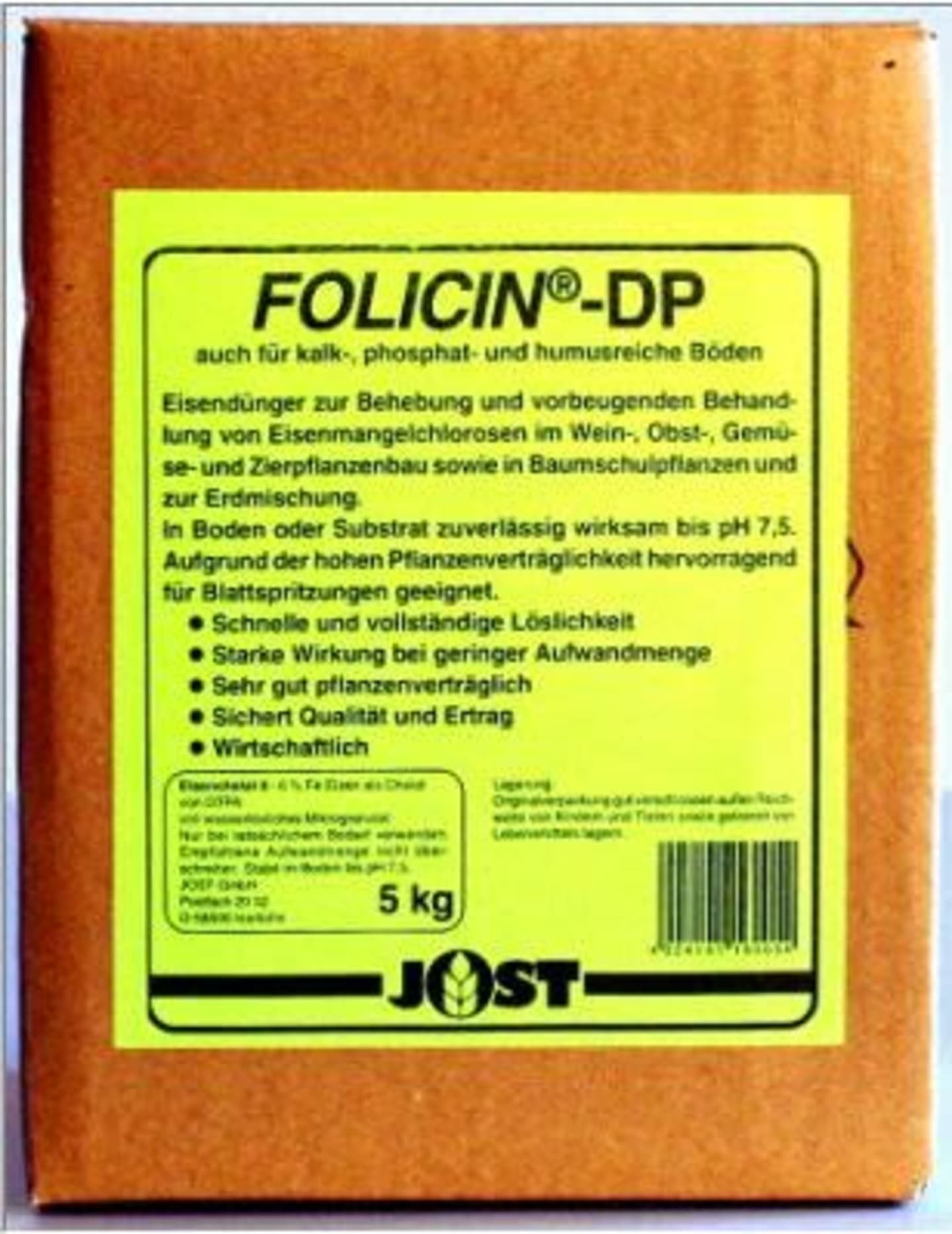 JOST FOLICIN-DP 5 kg Beutel Pulver