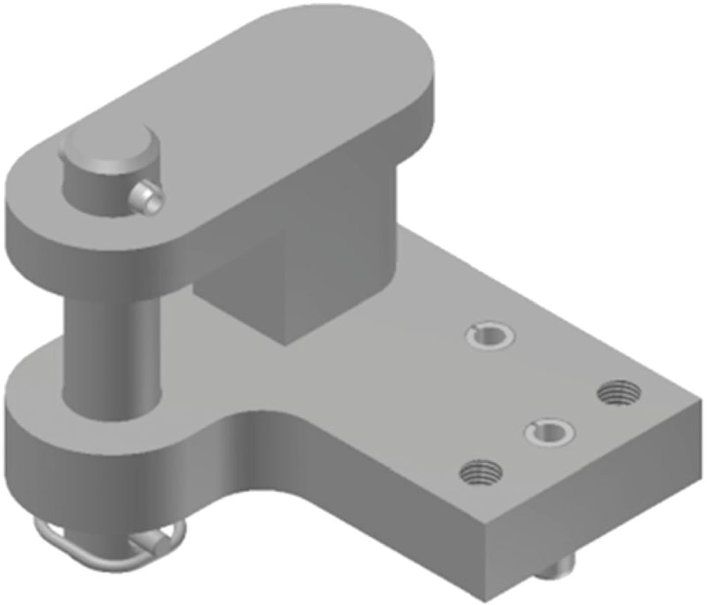 Rockinger Bolzen links für Zwangslenkungen "RO826L24", ROE75L137