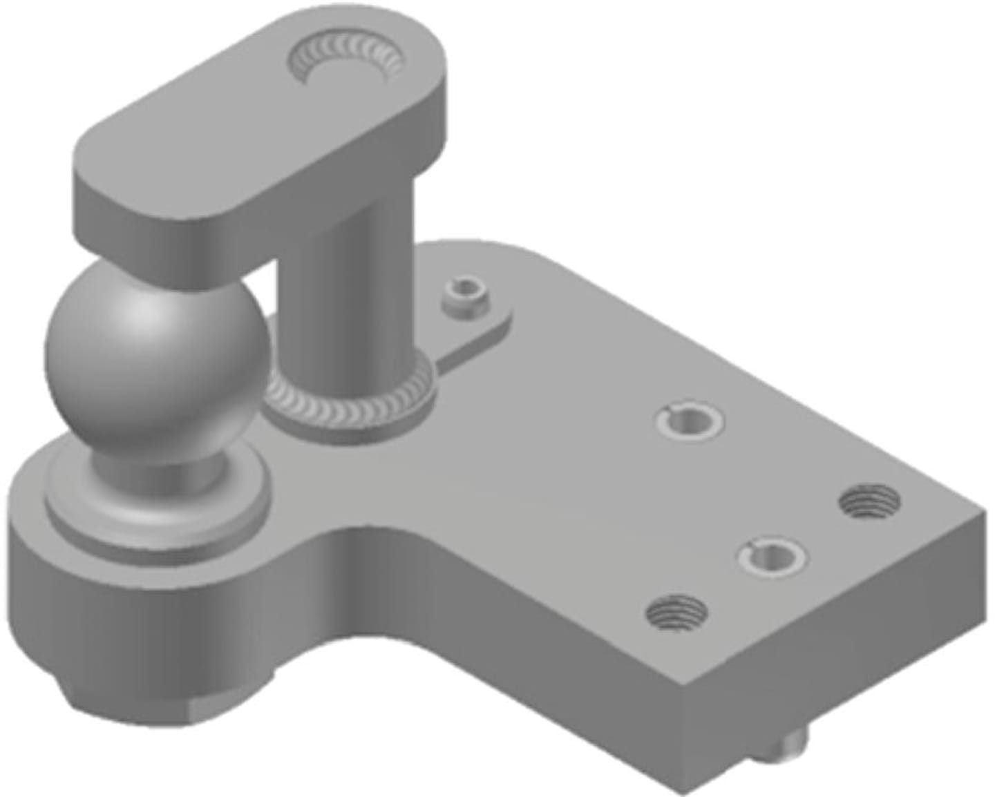 Rockinger Zwangslenkung "K50", links für Zugpendel mit Kugelkupplung "RO826L24", ROE75L094