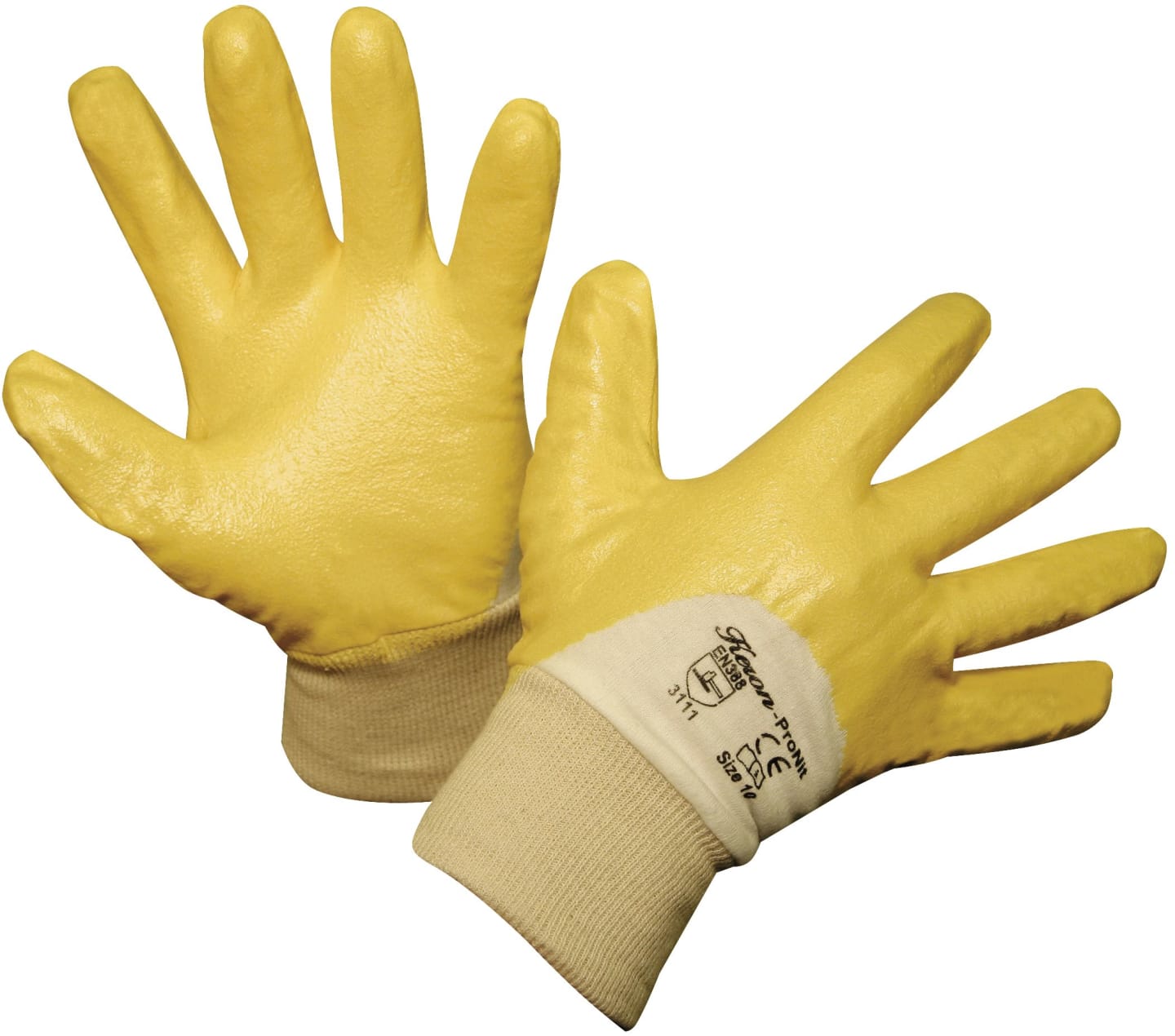 Keron Handschuhe "ProNit" Gr. 9, Baumwolle, nitrilbeschichtet, 29707