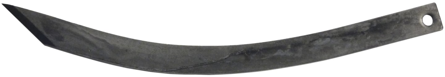 Hauptzinken spitz 600 x 40 x 10 mm, für KIWA Grünfutteraufzug