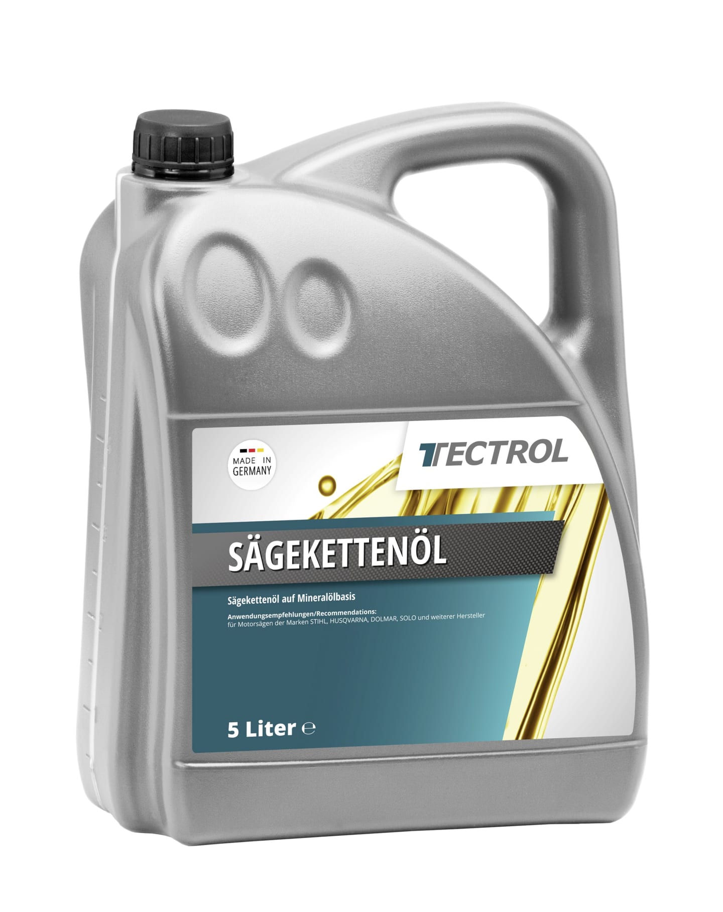 TECTROL SÄGEKETTENÖL ISO VG 100 mineralisches Kettenöl für Motorsägen und Hochentaster, Haftöl, Sägekettenöl