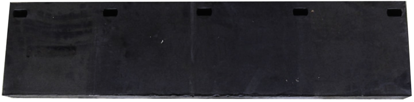 Düvelsdorf Gummischürfleiste 730 x 190 x 50 mm für Schneeschild Komfort, Komfort Anfahrschutz, 3712380