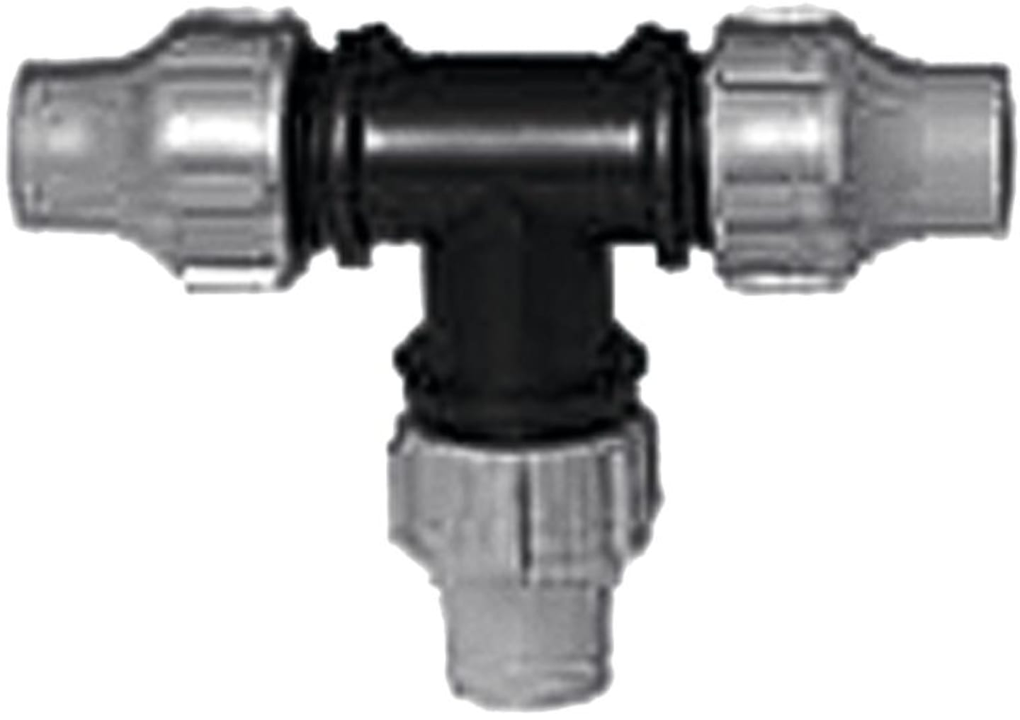 TAVLIT T-Verbinder 16 mm, für dickwandiges Tropfrohr, PE-Rohr, 76200-003500