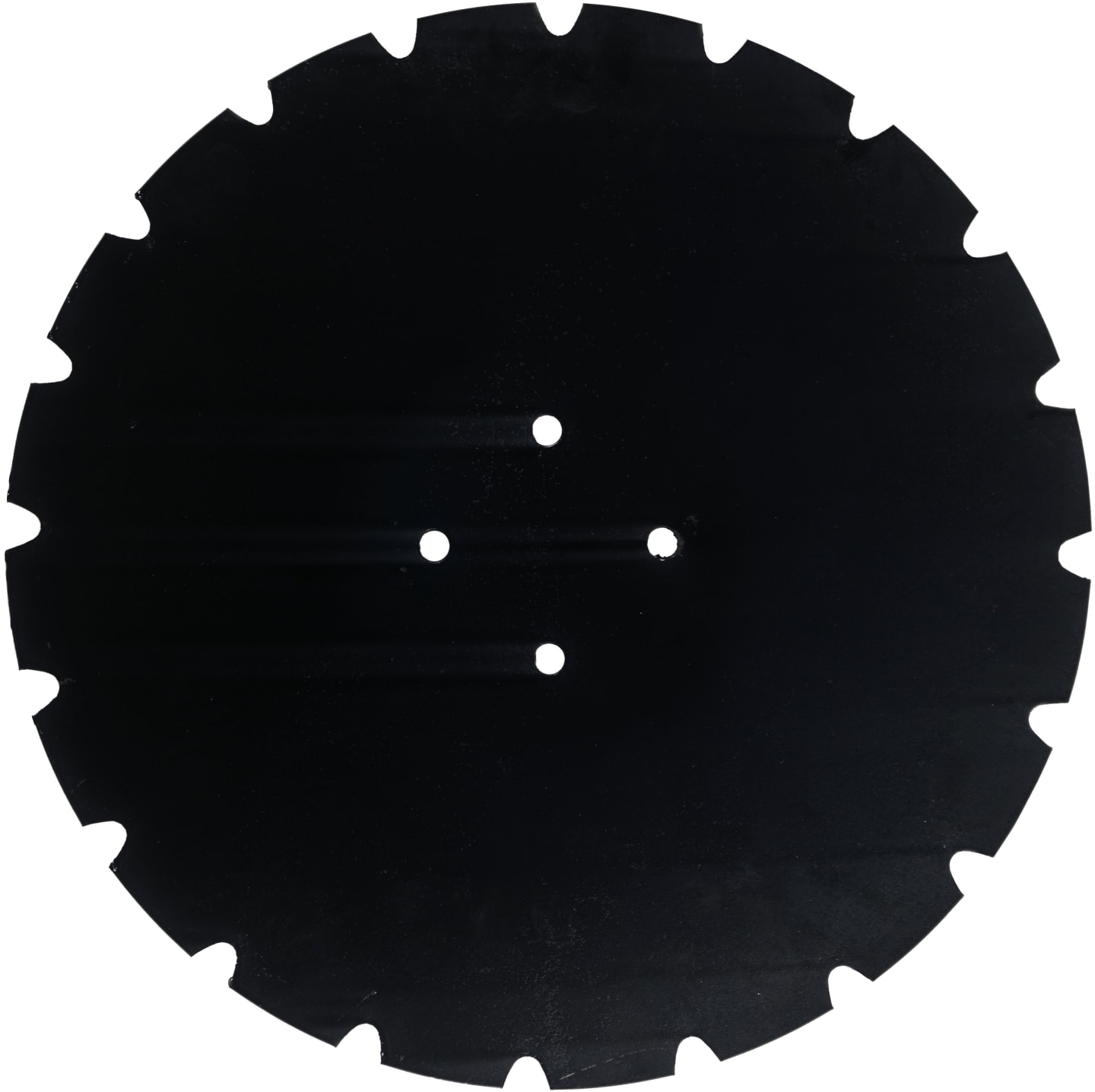Eggenscheibe 443 x 5 mm, LK 98 mm, gewölbt, gezahnt, für Rabe Scheibenegge Fieldbird, Sämaschine MegaSeed