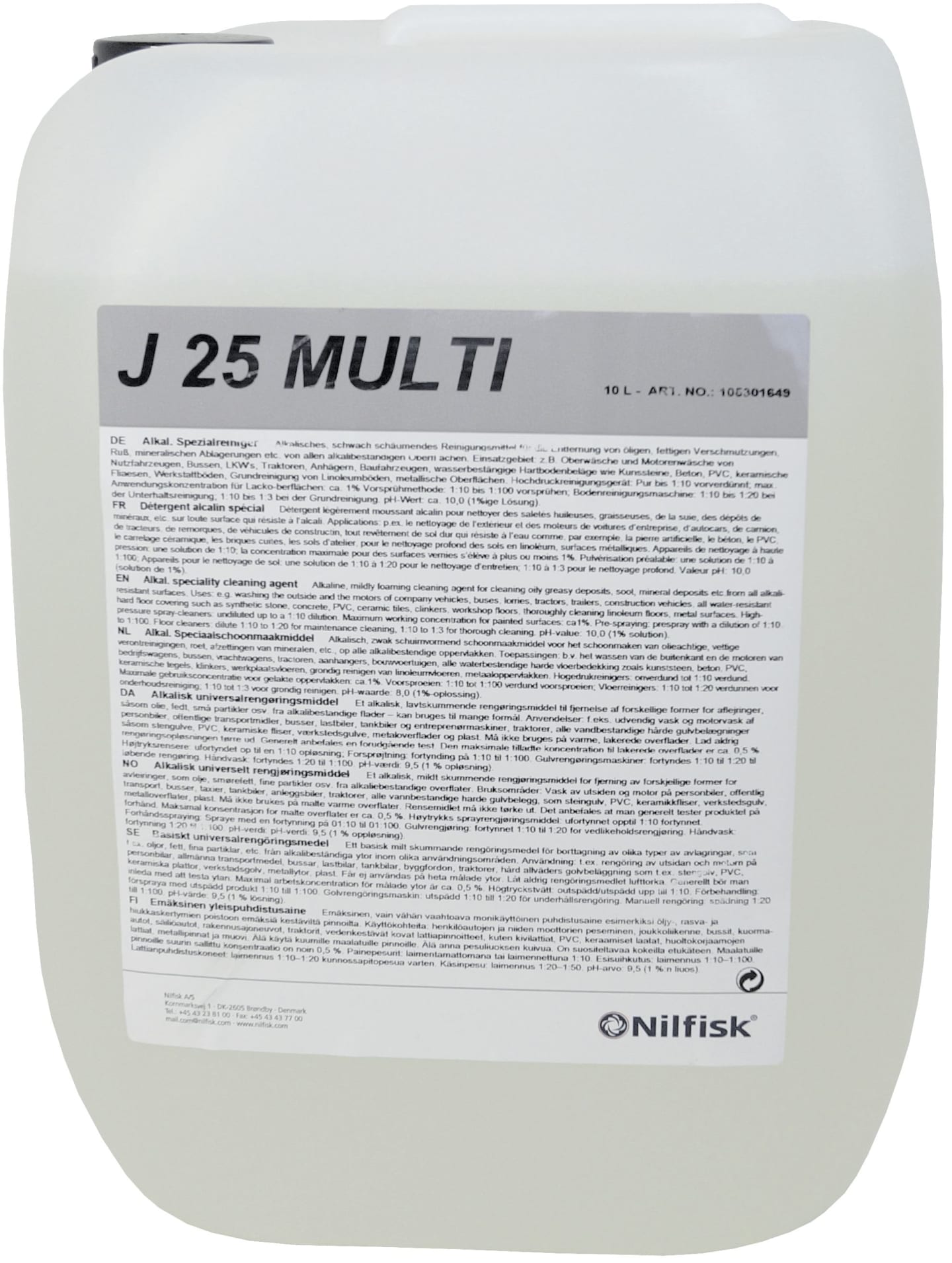 Nilfisk Reinigungsmittel "J 25 Multi SV1"