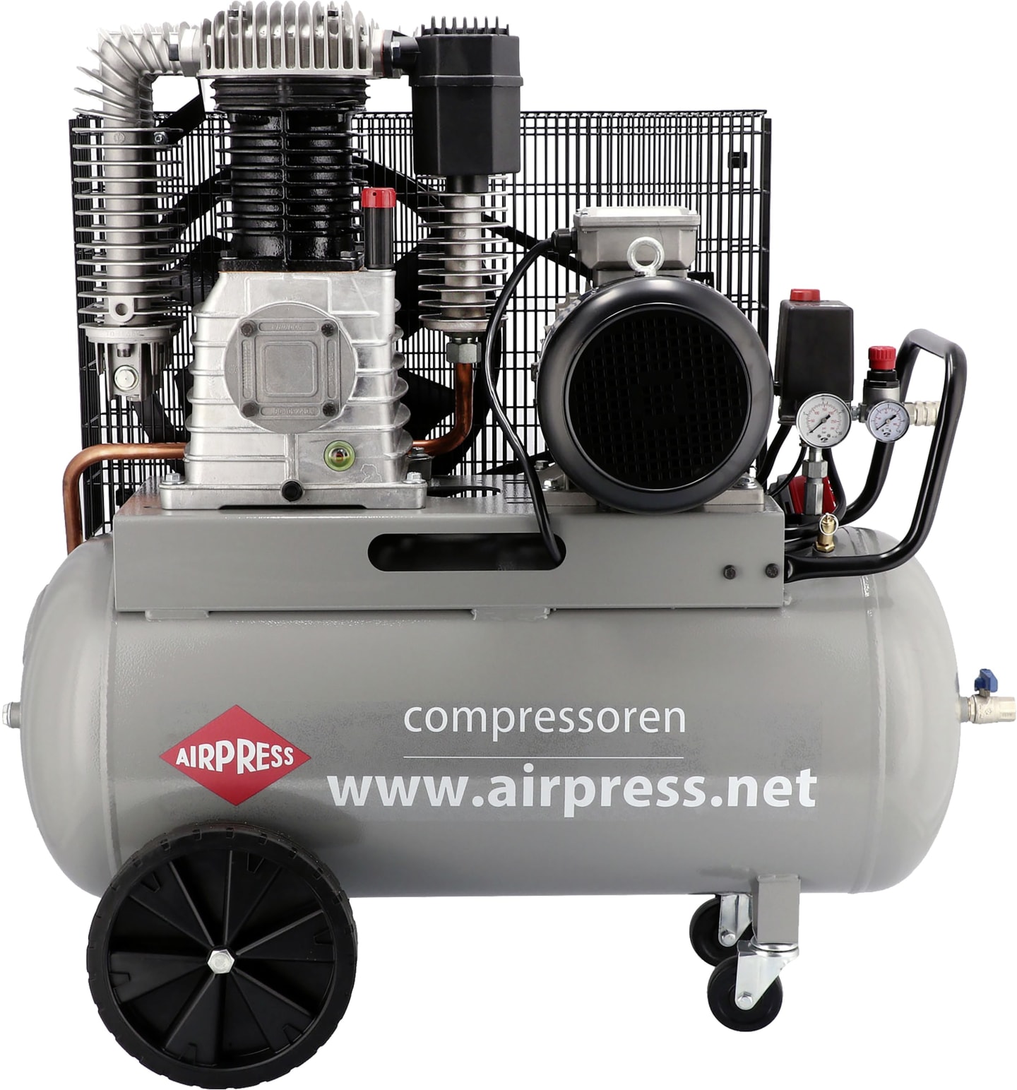 Airpress Kompressor "HK 1000-90 Pro" 90 l-Behälter, Abgabeleistung 696 l/min, 11 bar, 360645