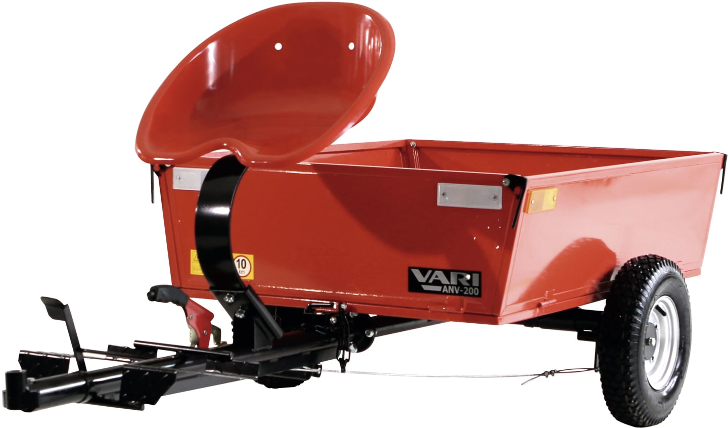 Vari® Kippanhänger "ANV-200" Tragkraft 200 kg, für Einachsschlepper "Raptor Hydro"