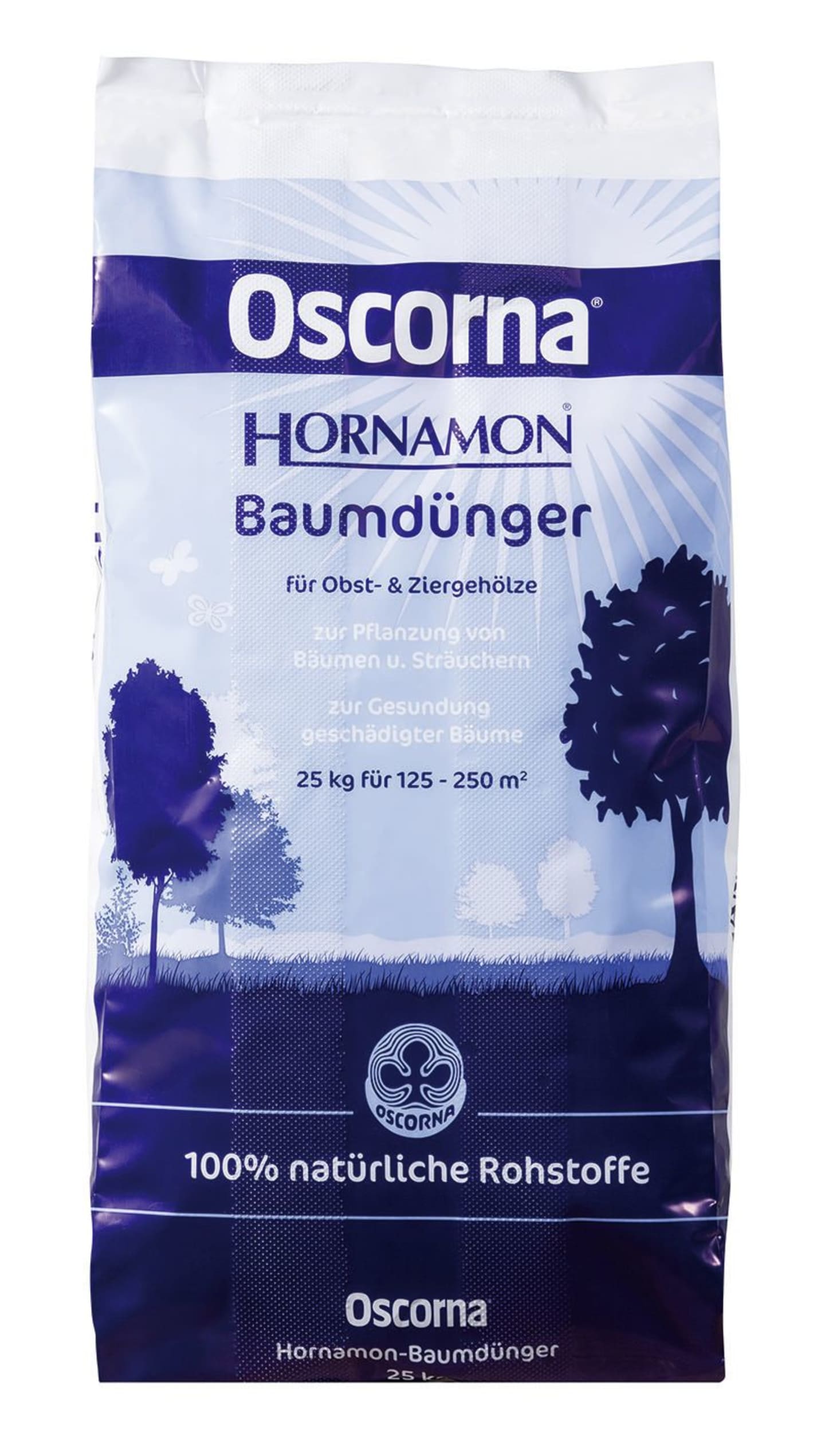 Oscorna® Hornamon-Baumdünger NPK 6+4+5 Baumdünger für Obst- und Ziergehölze 25 kg Sack Pulver