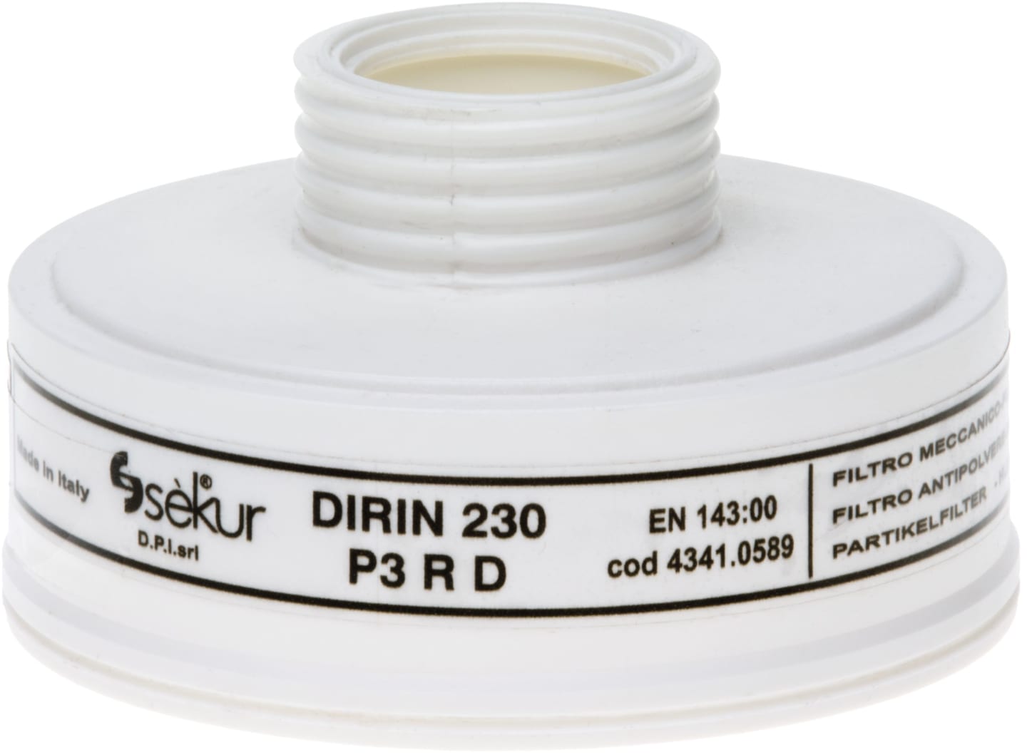 Ekastu Partikelfilter "Dirin 230 P3R D" geschraubt, 1 St., 422 735