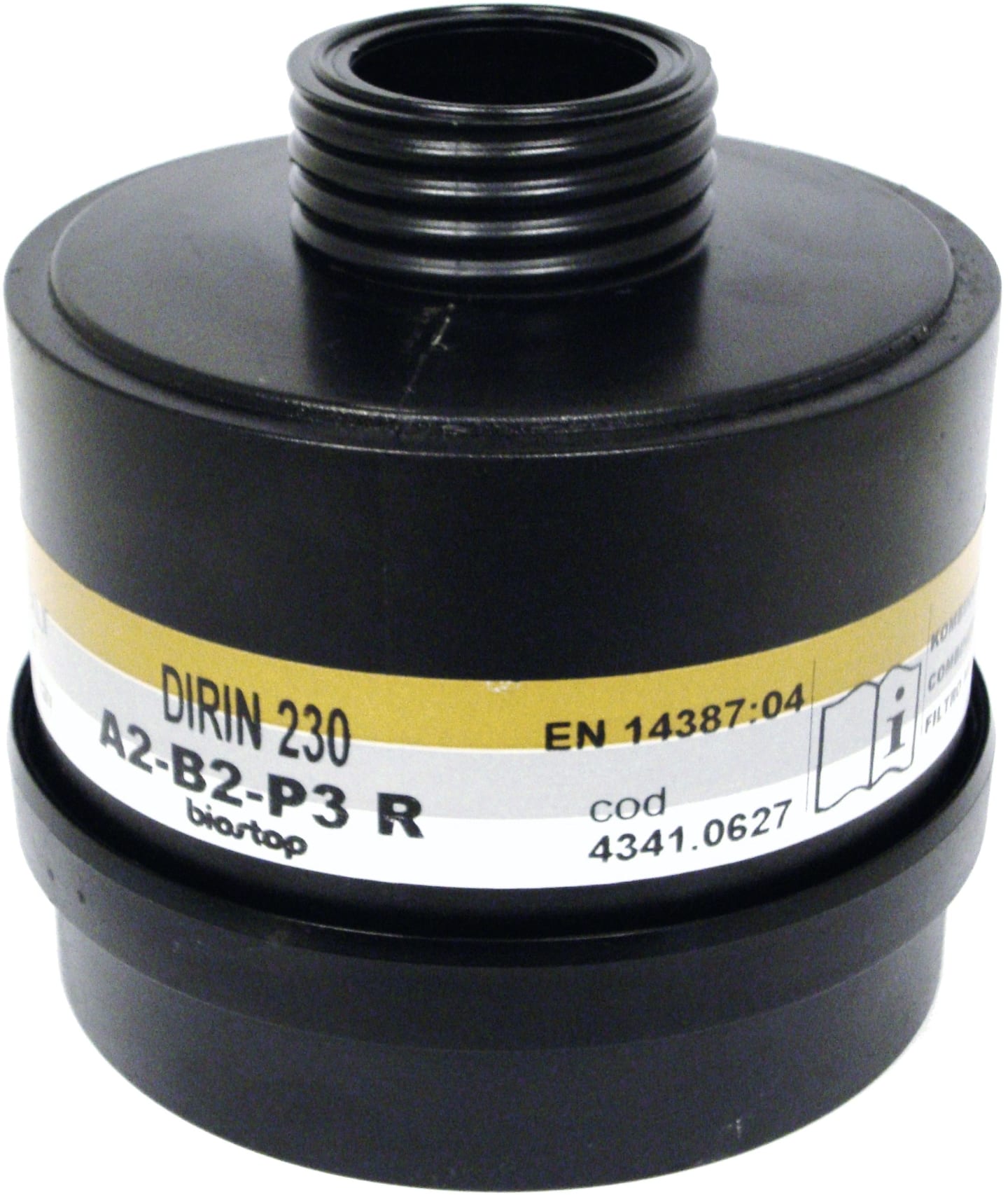Ekastu Partikelfilter "Dirin 230 A2 B2-P3R D" geschraubt, 1 St., 422 781