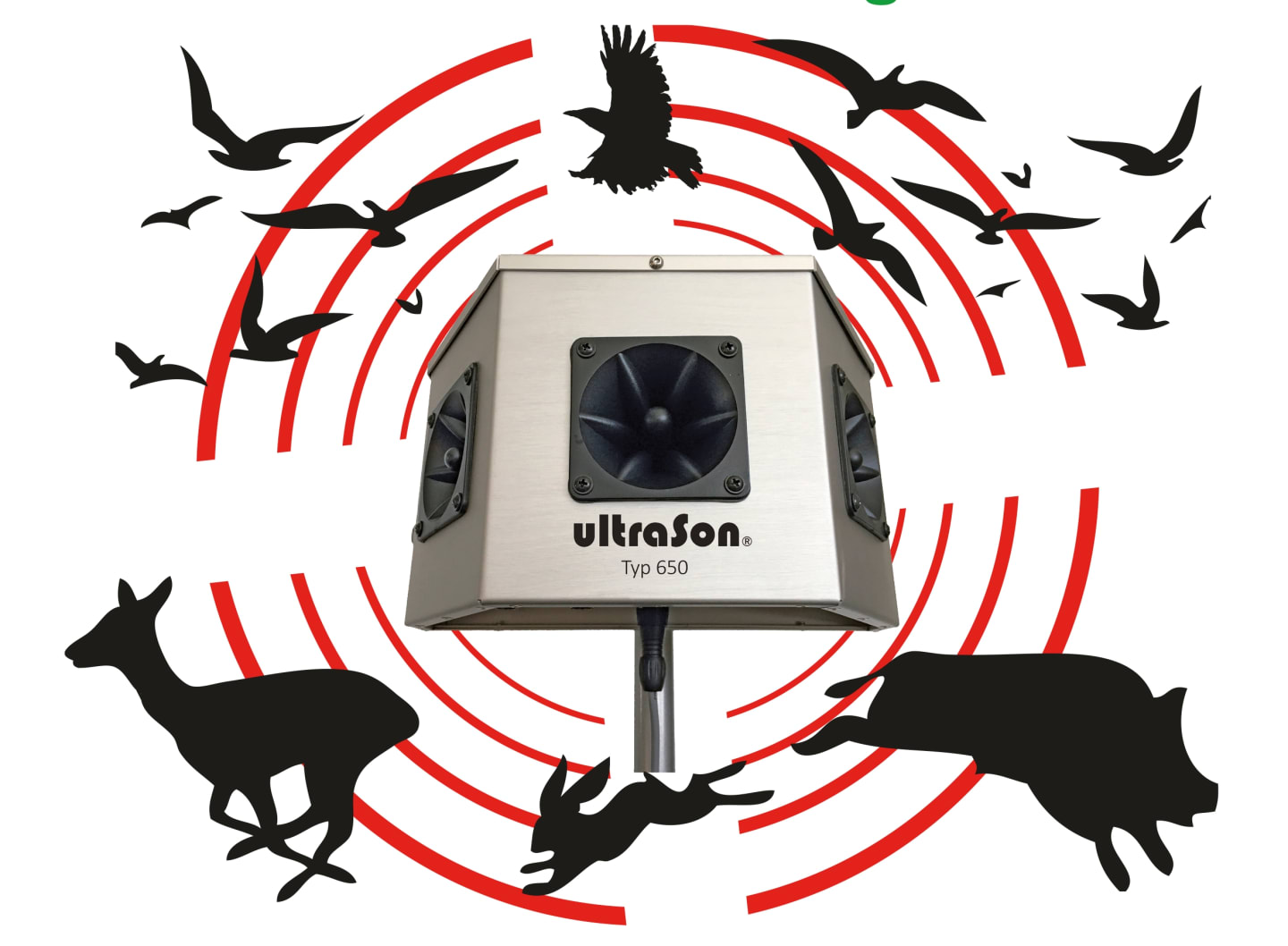 ultraSon® Wild- und Vogelabwehrgerät Typ 650 ultraschallsender