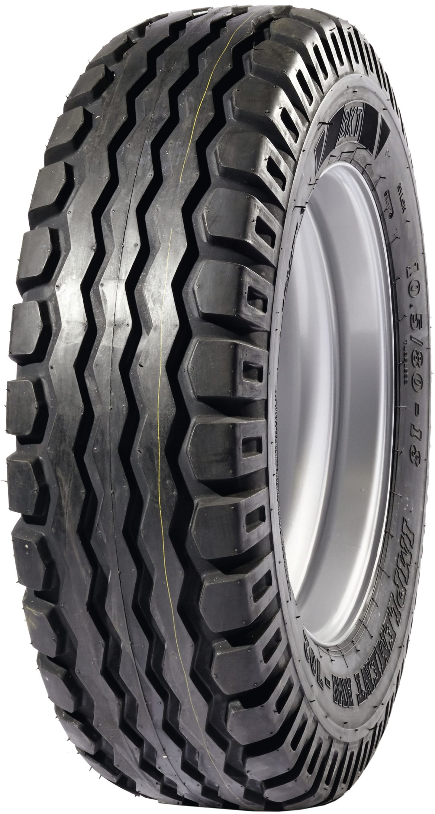 Komplettrad 10.5/80 - 18 10 PR TL BKT AW 9.00 x 18 6/161/205 ET 0