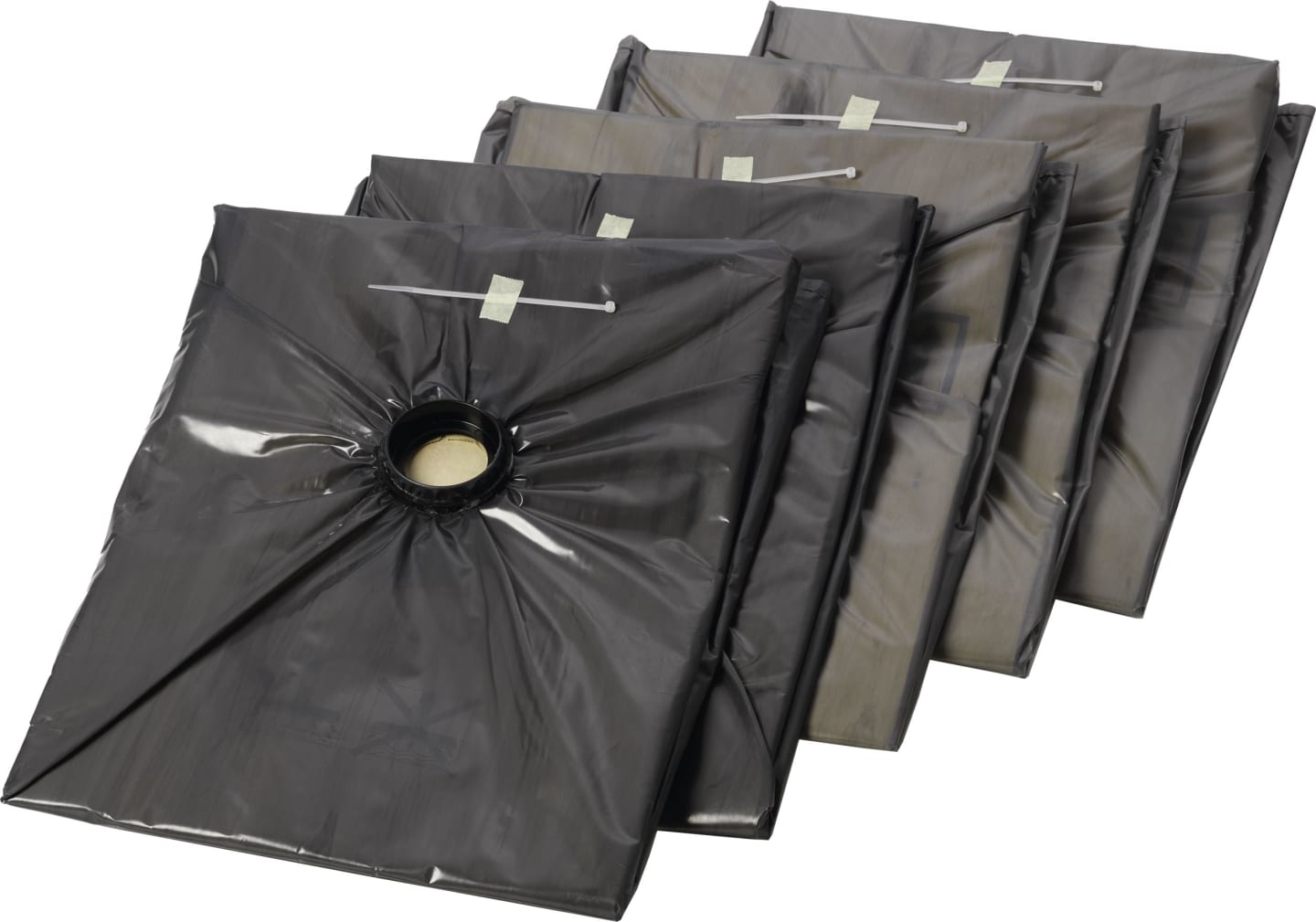 Nilfisk Filtertüte 5 St. Papier, 2-lagig, Foliensack, Verschlussdeckel, für Sauger Attix 700, Staubklasse H, 302001486