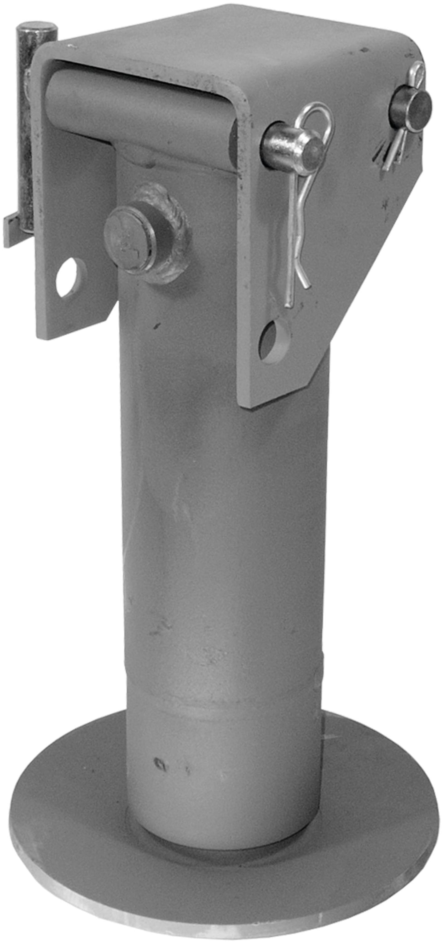 Stützfuß Stützlast 5,0 t, Höhe 445 – 695 mm, Hub 250 mm, hydraulisch, einfachwirkend mit Feder