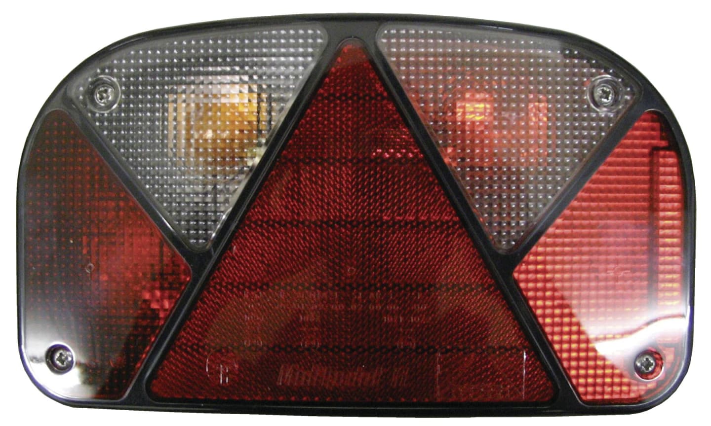 Aspöck® Schlussleuchte "Multipoint II" links/rechts, 5-polig; Bajonett