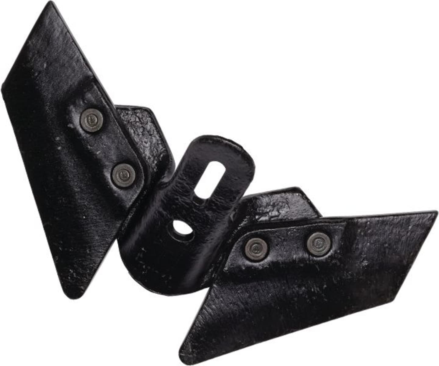 Industriehof® Flügelschar 370 mm x 45 – 75 mm für G-Blattfederzinken, Schwergrubberstiele, Köckerling, Rau, Vogel & Noot, 101.400-37NN