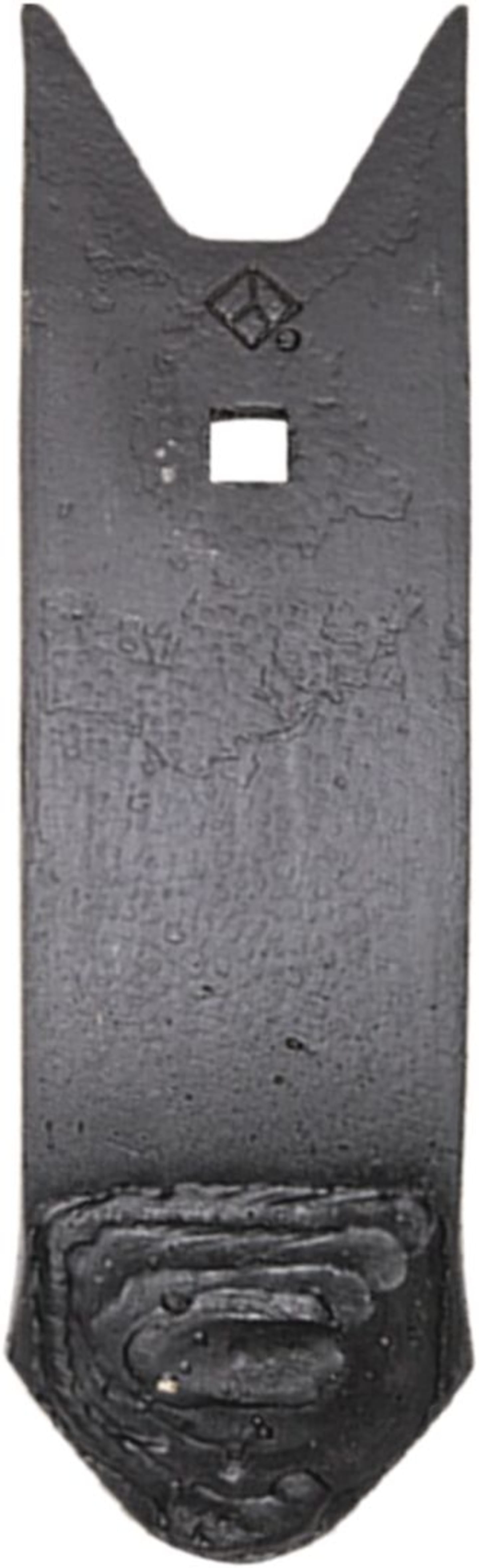 Industriehof® Scharspitze 285 x 80 x 14 mm, hartmetallbeschichtet (unterseitig), für Köckerling Grubber Topmix, 101.IND-640.1