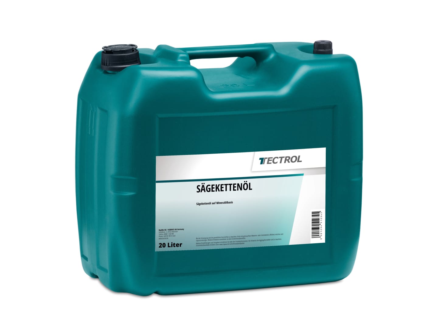 TECTROL SÄGEKETTENÖL 20 l Kanister ISO VG 100 mineralisches Kettenöl für Motorsägen und Hochentaster, Haftöl, Sägekettenöl