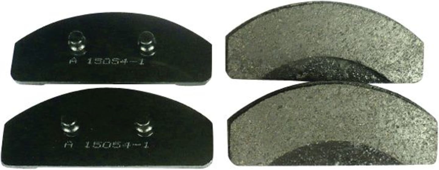 Bremsklotzsatz 86 x 36 mm, 4 St., für Scheibenbremse Traktor Massey Ferguson