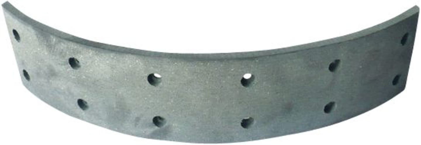 Bremsbelag 295 x 60 x 6 mm, 12 Bohrungen, für Traktor Steyr 200, 600, 700