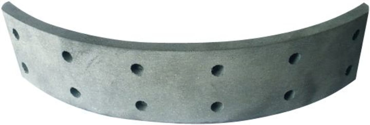 Bremsbelag 305 x 60 x 10 mm, 12 Bohrungen, für Traktor Steyr 600, 700