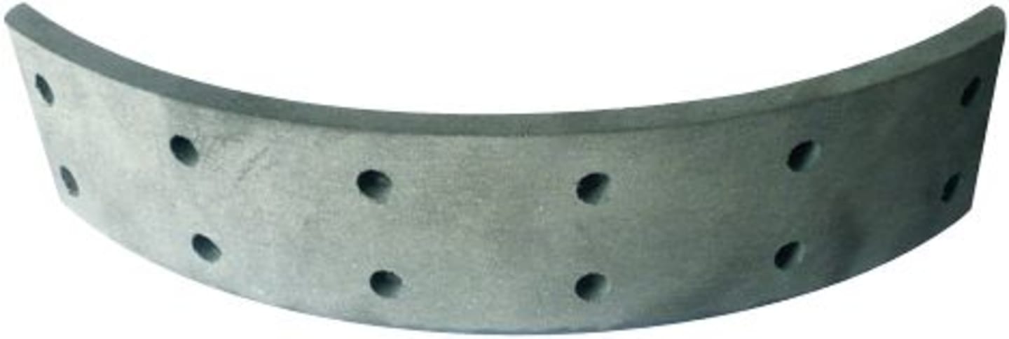 Bremsbelag 255 x 60 x 10 mm, 12 Bohrungen, für Traktor Steyr 400, 500
