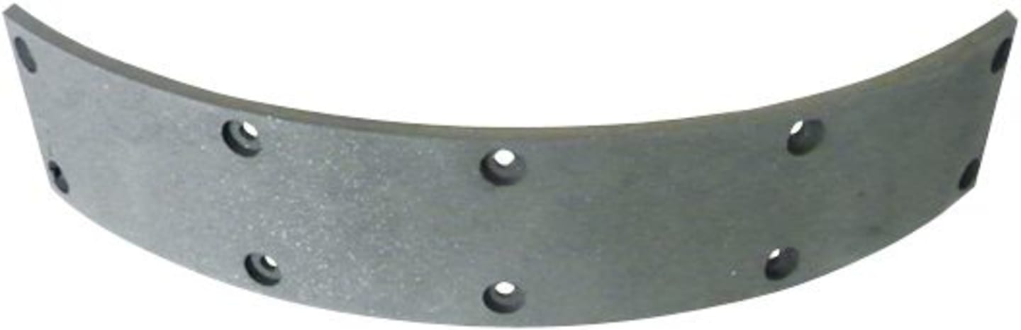 Bremsbelag 367 x 70 x 7,0 mm, 10 Bohrungen, für Traktor Mercedes-Benz Unimog U 52