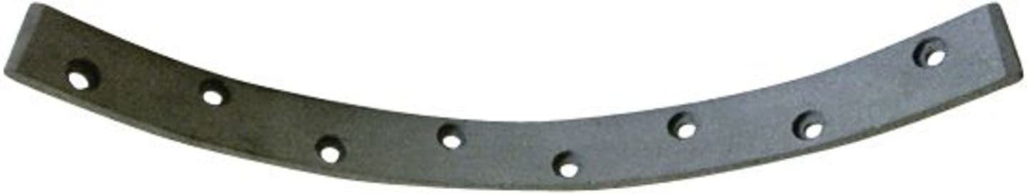 Bremsbelag 235 x 20 x 4 mm, 8 Bohrungen, für Handbremse Traktor Fendt Farmer 2