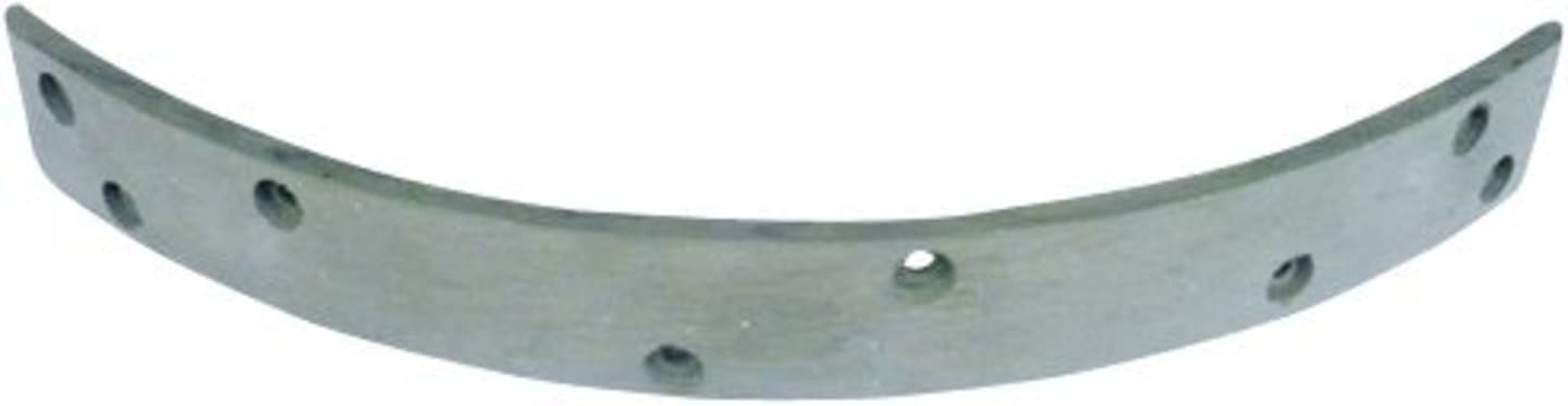 Bremsbelag 200 x 20 x 4 mm, 8 Bohrungen, für Bautz, Deutz-Fahr, Eicher, Fendt, John Deere, Schlüter