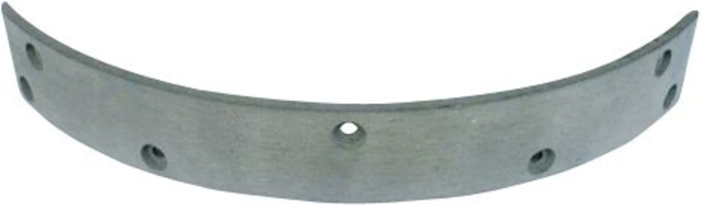 Bremsbelag 240 x 30 x 4 mm, 7 Bohrungen, für Traktor Hanomag C, R