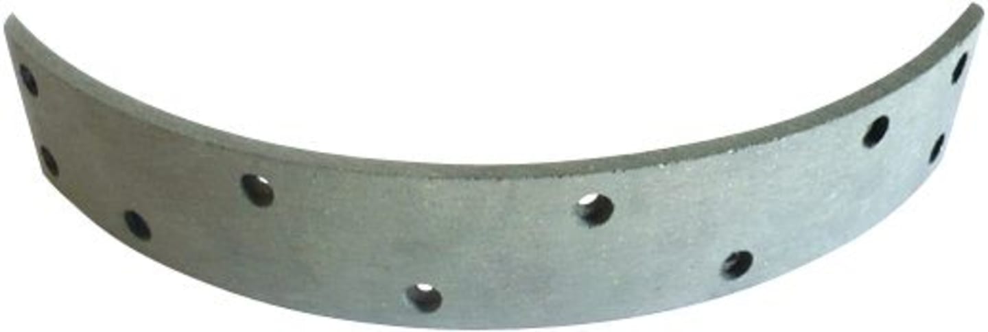 Bremsbelag 272 x 40 x 5 mm, 10 Bohrungen, für Traktor Case IH, Deutz-Fahr, Eicher, Fendt, Schlüter