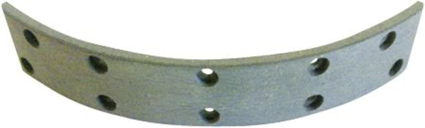 Bremsbelag 188 x 30 x 5 mm, 10 Bohrungen, für Traktor Deutz-Fahr D 05, D 06, D 07