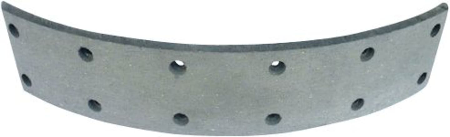 Bremsbelag 327 x 50 x 6 mm, 16 Bohrungen, für Traktor Eicher, Güldner A 3 P