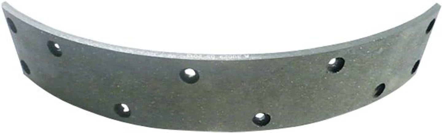 Bremsbelag 351 x 60 x 6 mm, 10 Bohrungen, für Bremse BPW, Knott