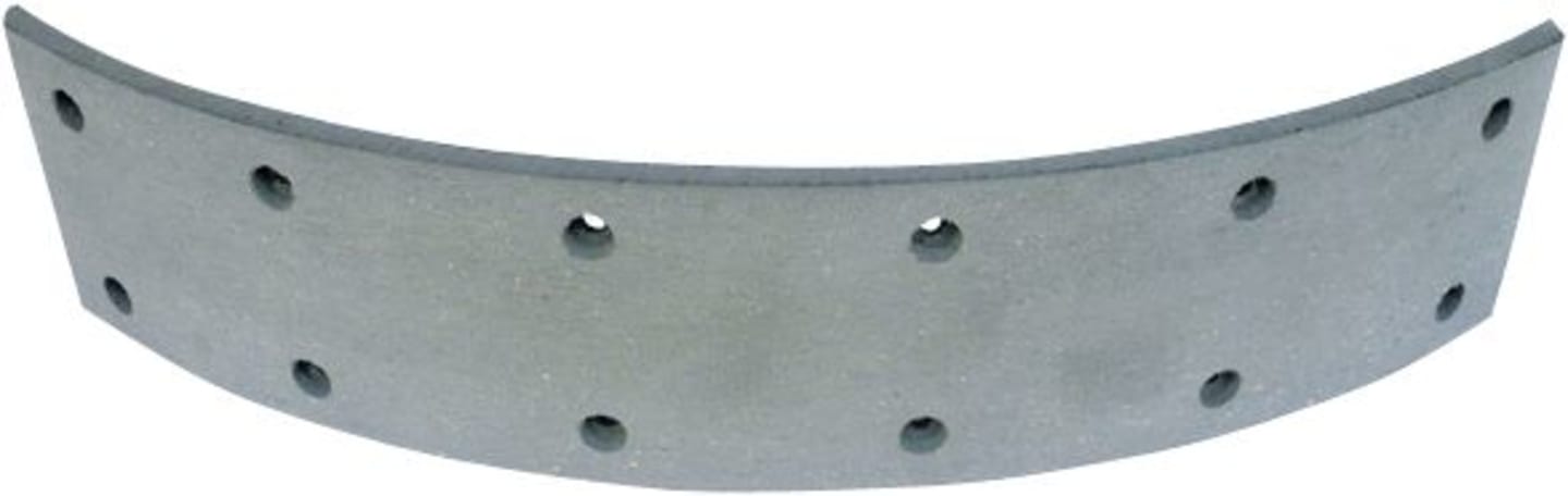 Bremsbelag 287 x 60 x 6 mm, 12 Bohrungen, für Traktor Fendt, Hela, Porsche