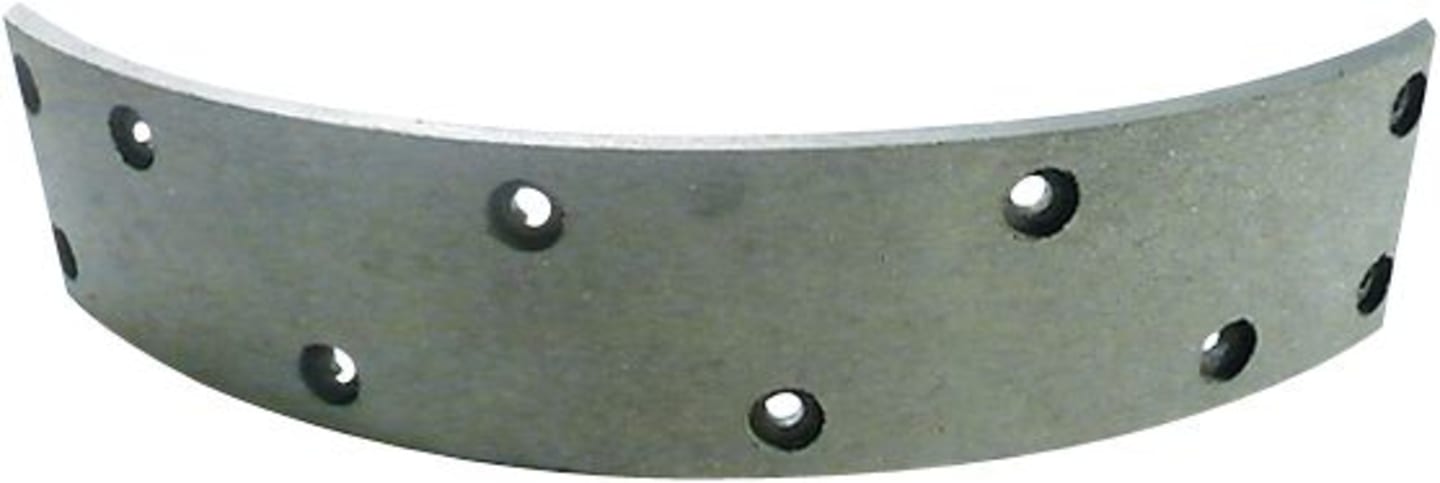 Bremsbelag 404 x 80 x 8 mm, 10 Bohrungen, für Bremse BPW, Knott