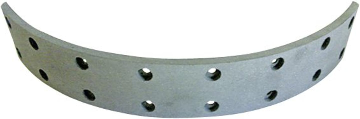 Bremsbelag 380 x 60 x 7 mm, 16 Bohrungen, für Traktor Deutz-Fahr D 06, D 07, Intrac